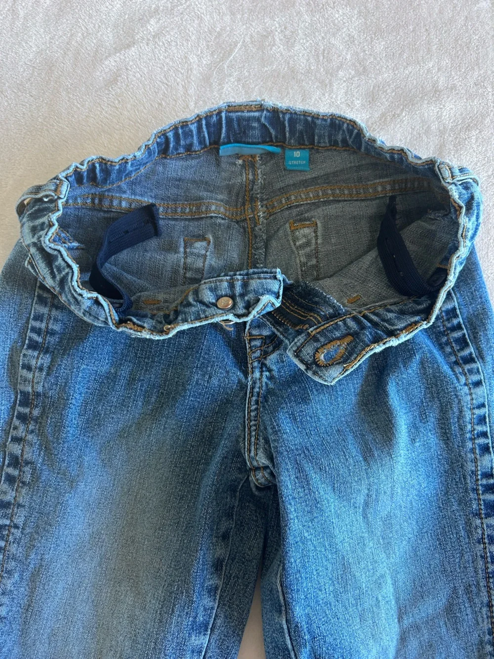 The Children's Place Y2K Girl’s Denim Capris